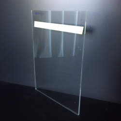 Porte affiche mural en polycarbonate