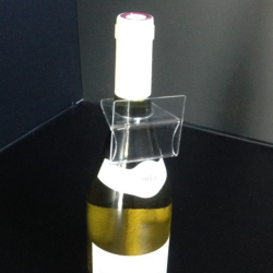Lot de 6 Supports de Prix pour Bouteille - Étiquettes de Prix Élégantes et Discrètes