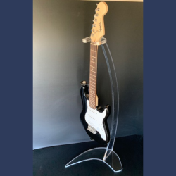 Support plexiglas guitare - Grand modèle
