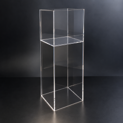 Bac soldeur carré en PMMA 4 mm - 300 x 300 mm